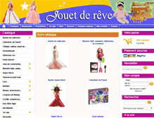 Tablet Screenshot of jouetdereve.com